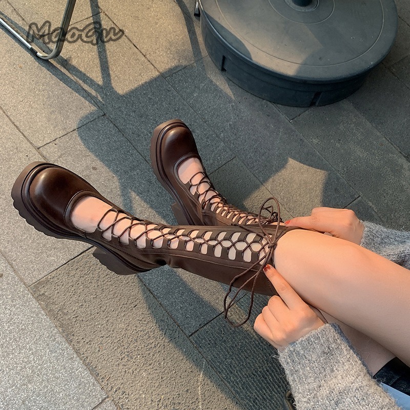 Summer Women Knee-High Boots F - Crossfit Lady ulasan dan harga