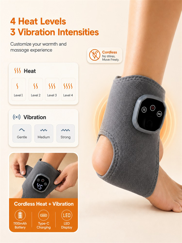 Electric Heat And Vibration An - Wrist Wrap Support ulasan dan harga
