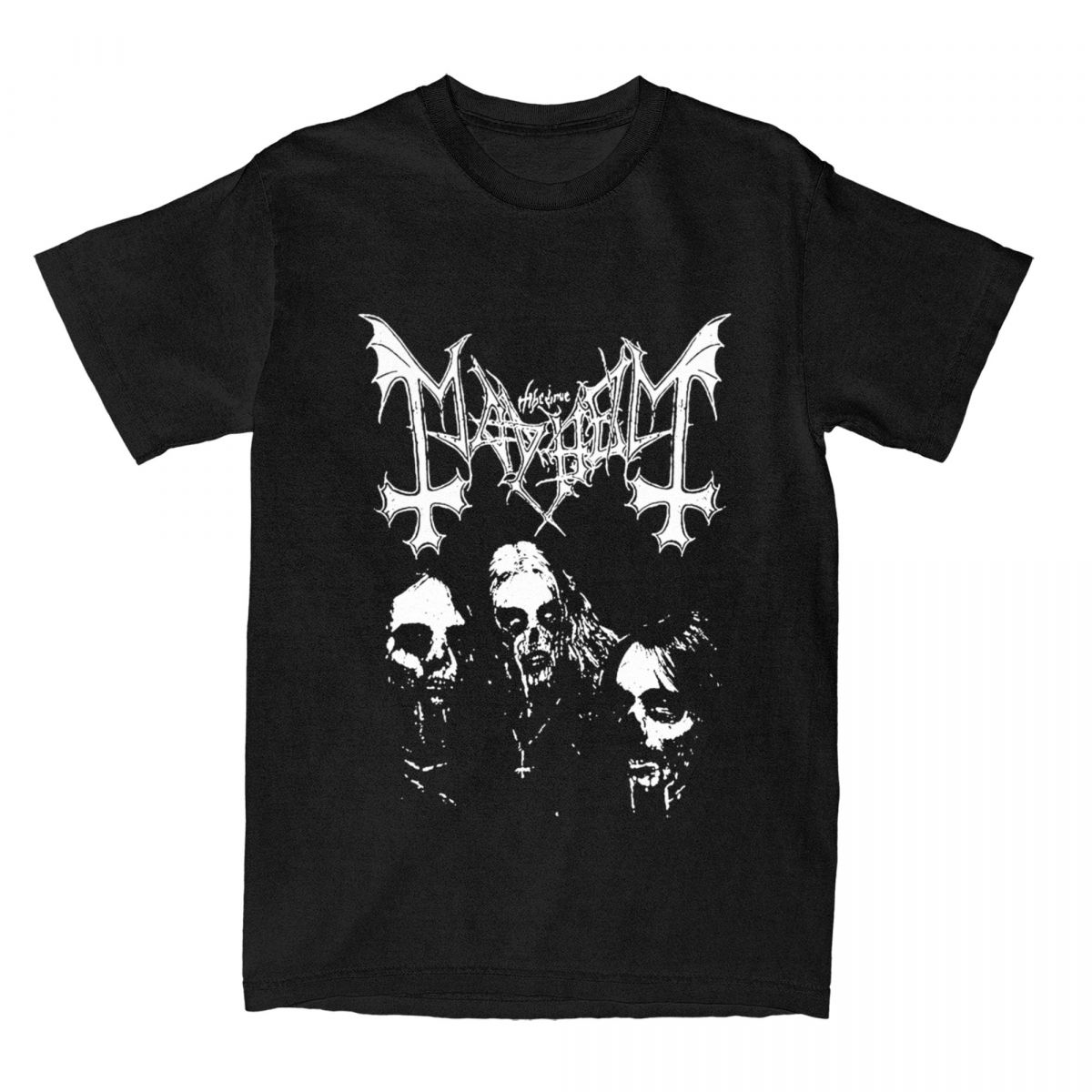 Men Women Band Mayhem Black Me - Crossfit Mayhem ulasan dan harga