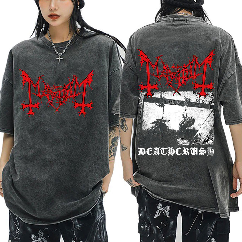 Darkthrone Mayhem Vintage Wash - Crossfit Mayhem ulasan dan harga