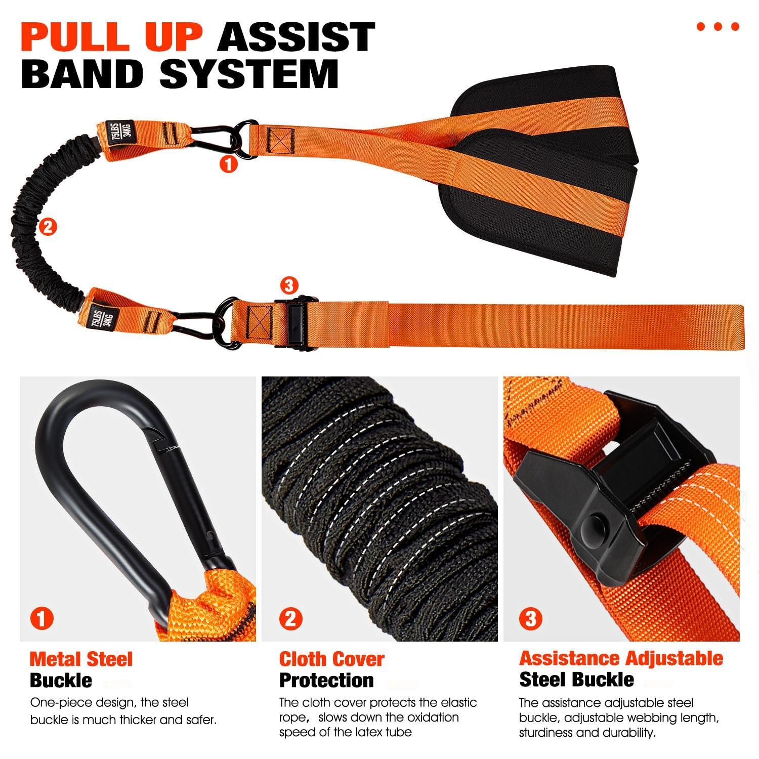 Pull Up Assistance Bands, Heav - Pull Up Assist Band ulasan dan harga