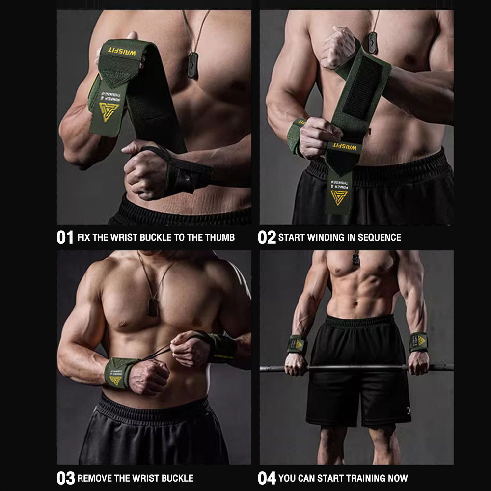 1 Pair Premium Wrist Support F - Crossfit Equipment ulasan dan harga