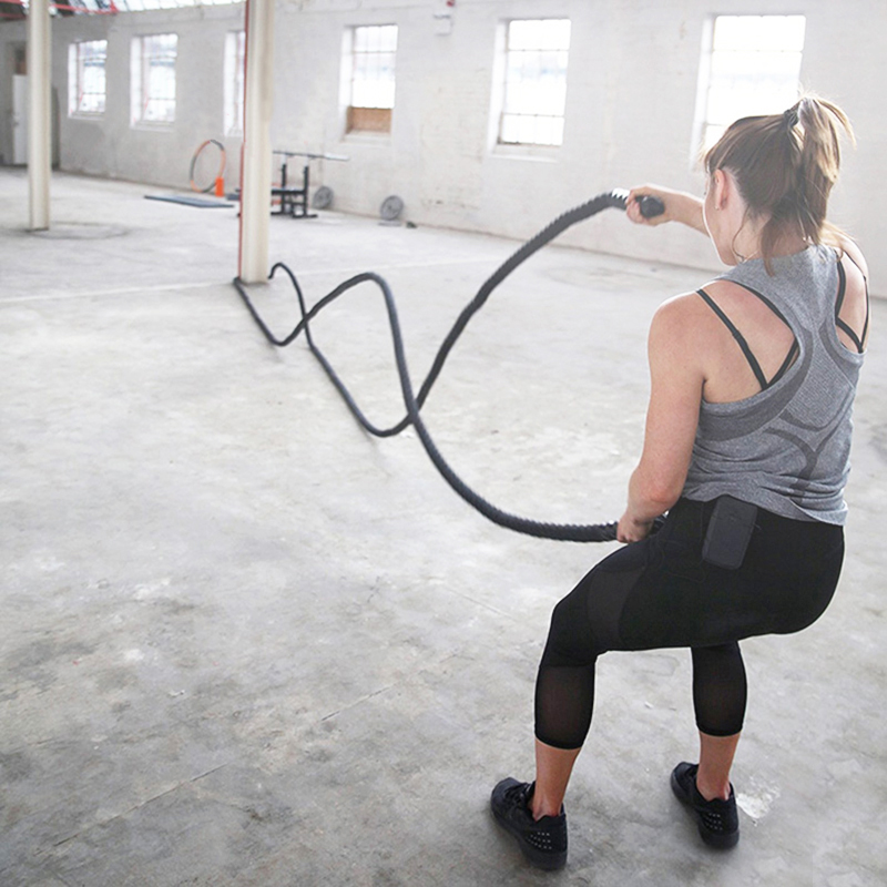9M/12M/15M Fitness Battle Rope - Crossfit Equipment ulasan dan harga